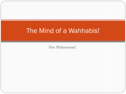 the-mind-of-a-wahhabis!.ppsx