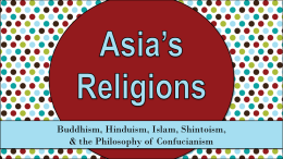 Religions of Asiax