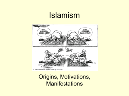 Islamism - Adams State University