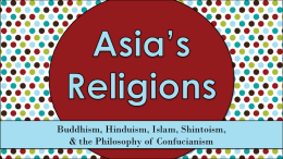 Religions of Asiax - Ashland Independent Schools