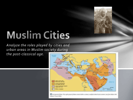 Muslim Cities - White Plains Public Schools