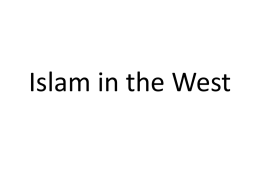 Islam in the West File