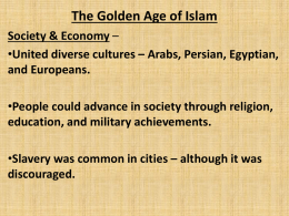 The Golden Age of Islam