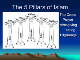 The 5 Pillars of Islam - Okemos Public Schools