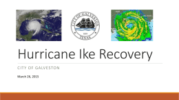 Hurricane Ike Recovery