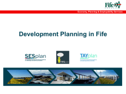Development Planning in Fife