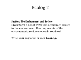 Ecolog 2 - Laurens County Schools