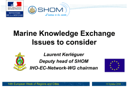 Presentation Marine Knwoledge Exchange