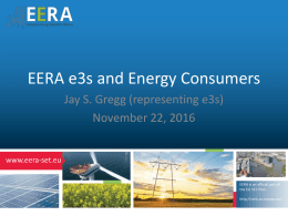 EERA e3s Joint Programme (JP)