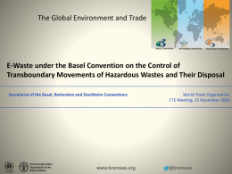 e-waste under the Basel Convention