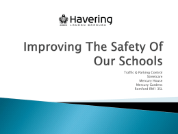 Improving The Safety Of Our Schools