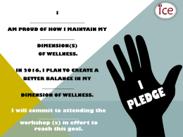 I Pledge*