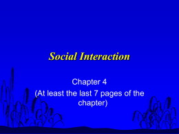 Social Interaction - Imperial Valley College