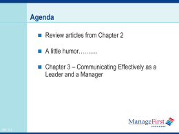 Leadership/Leadership Chapter 3