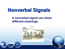 8 Nonverbal Signals