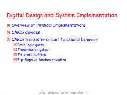 Evolution of implementation technologies - EECS: www