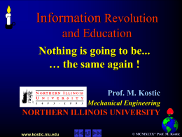 Information Revolution and Education