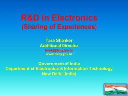 R&D in Electronics Group