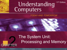 Understanding Computers, 11/e, Chapter 2