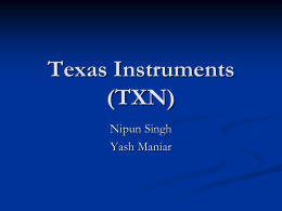 Texas Instruments (TXN)