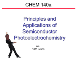 CHEM 140a - California Institute of Technology