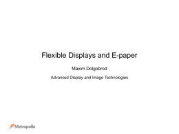 4Flexible Displays a..