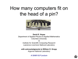 How many computers fit on the head of a pin?