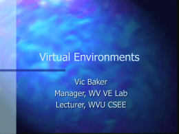 Virtual Environments