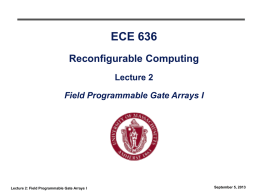 ECE697F - lecture 2