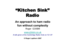 Kitchen Sink Radio