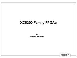 XC6200 Family FPGAs