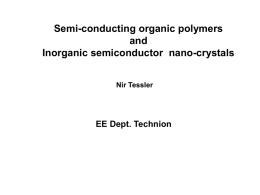 Polymer nano-crystal composites for telecom