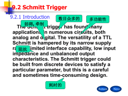 9.2 Schmitt Trigger