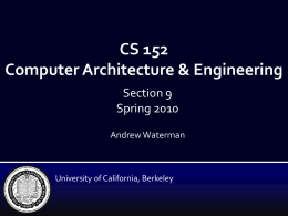 sec9 - University of California, Berkeley