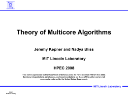 P - MIT Lincoln Laboratory