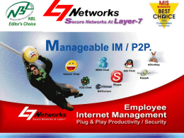 InstantScan產品介紹 - L7 Networks Inc.