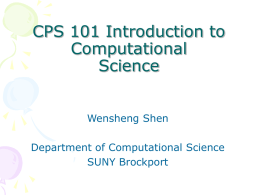 computer - Computational Science