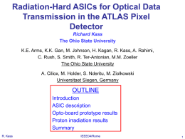 ATLAS pixel detector opto-electronics - Physics