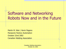 Software and Networking Robots