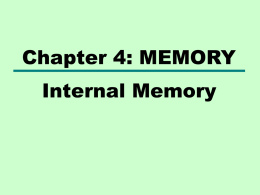 Internal memory