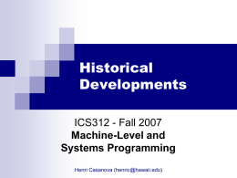 Machine-Level and Systems Programming