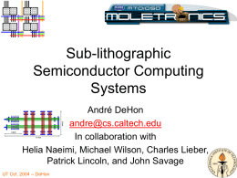 Slides - Computer Engineering Research Center