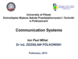 Examples of Communication Systems