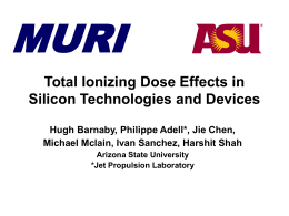 Total Ionizing Dose Effects in Silicon Technologies and Devices