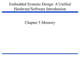 memory and interrupt i/o