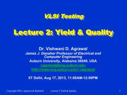 Lecture 2 - Auburn University