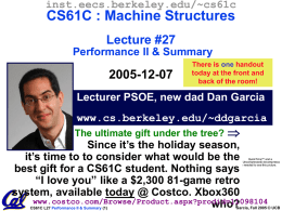L27-ddg-performanceI.. - EECS Instructional Support Group Home