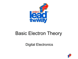 Basic Electron Theory - electricity and household wiring