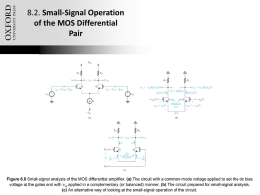 The Differential Amplifier with Current