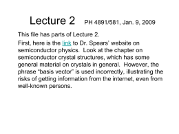 Lecture2 - Bama.ua.edu